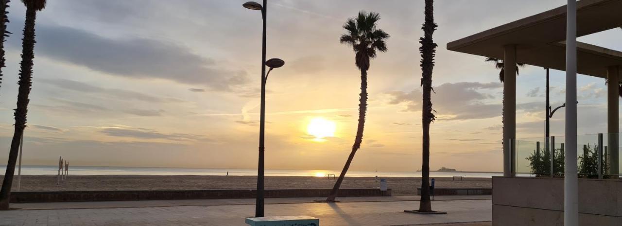 Beach Valencia Luxury A40-13 Apartment With Terrace And Sea Views Esterno foto