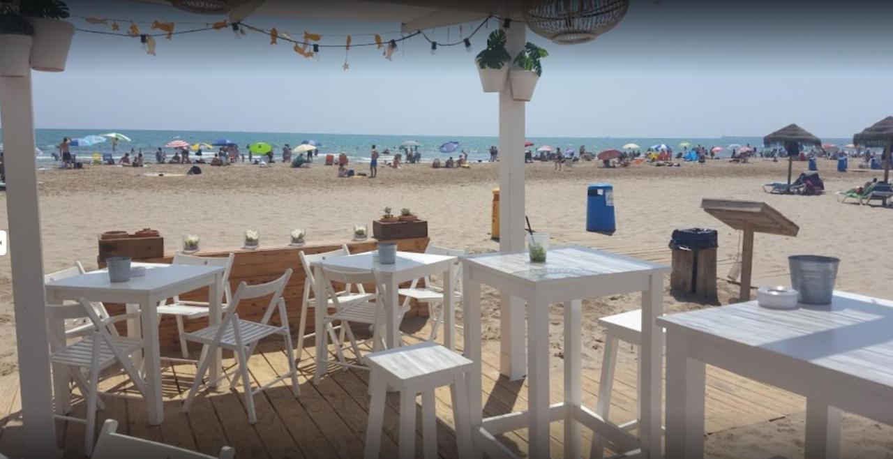 Beach Valencia Luxury A40-13 Apartment With Terrace And Sea Views Esterno foto