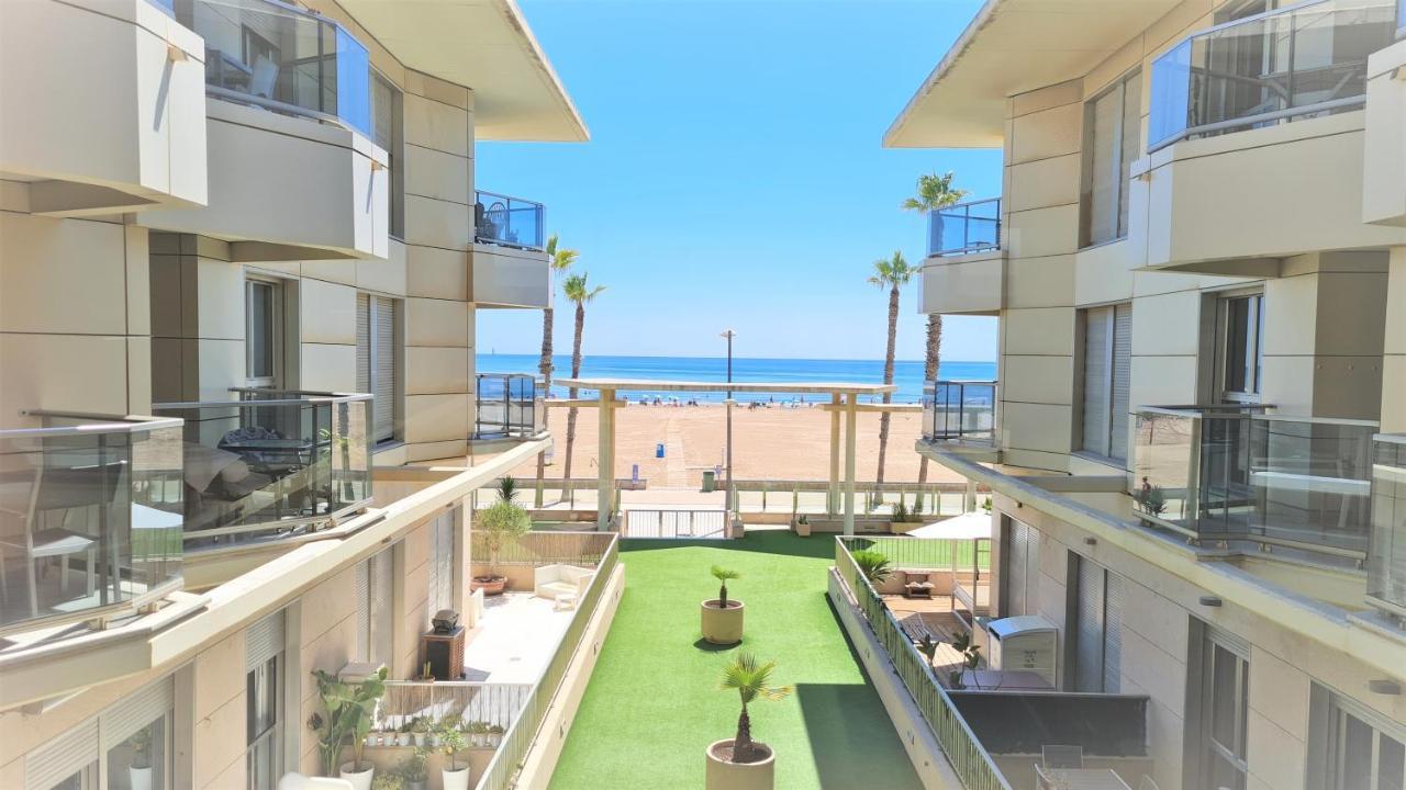 Beach Valencia Luxury A40-13 Apartment With Terrace And Sea Views Esterno foto